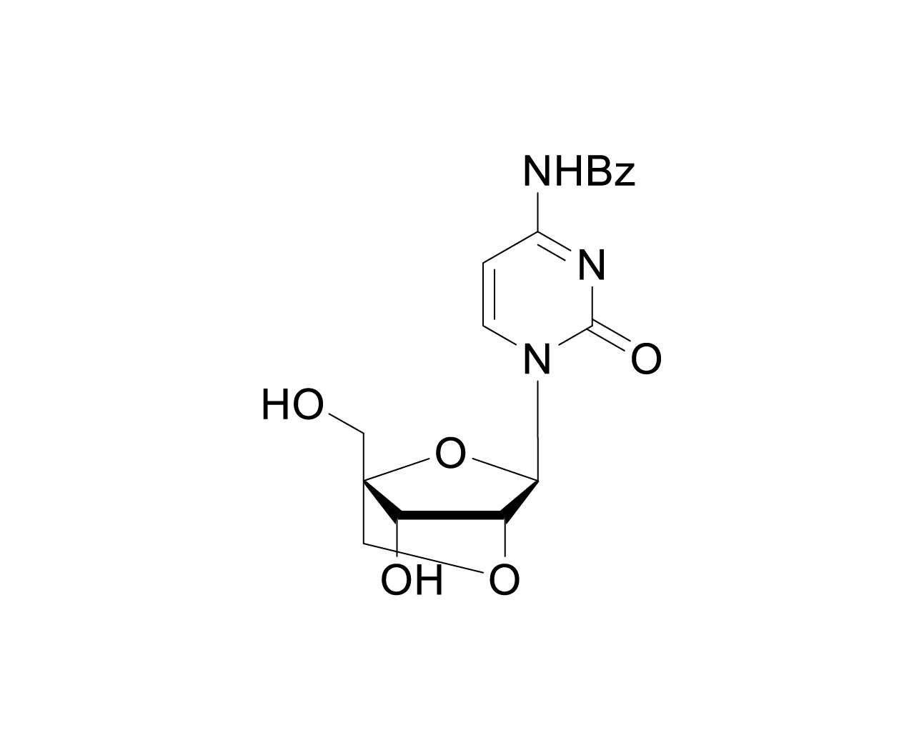 2'-O-4'-C-Locked-rC(Bz)