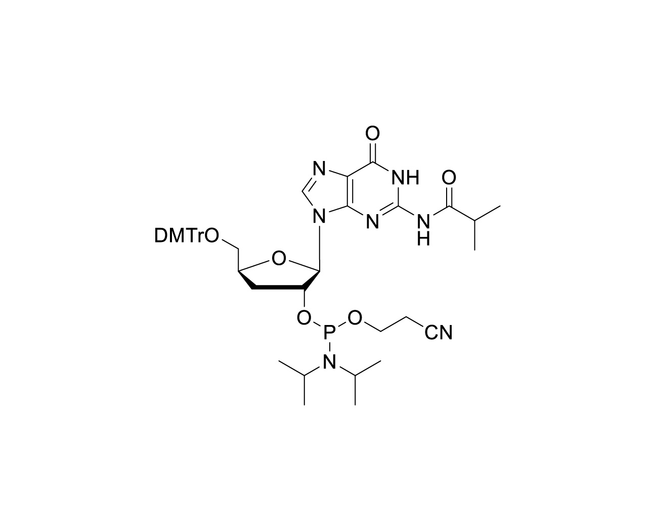 DMTr-3'-dG(iBu)-2'-CE-Phosphoramidite