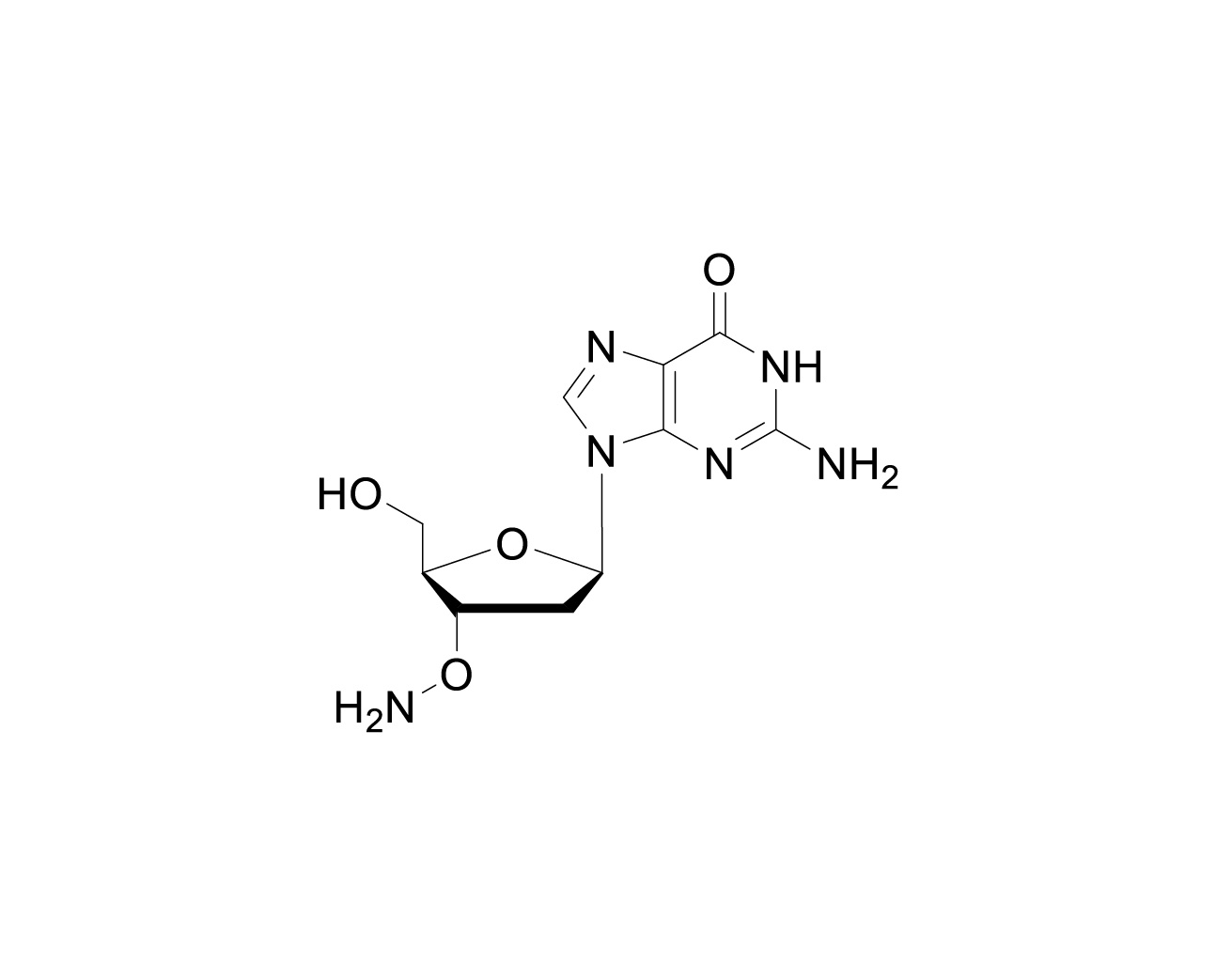 3'-O-NH₂-2'-dG