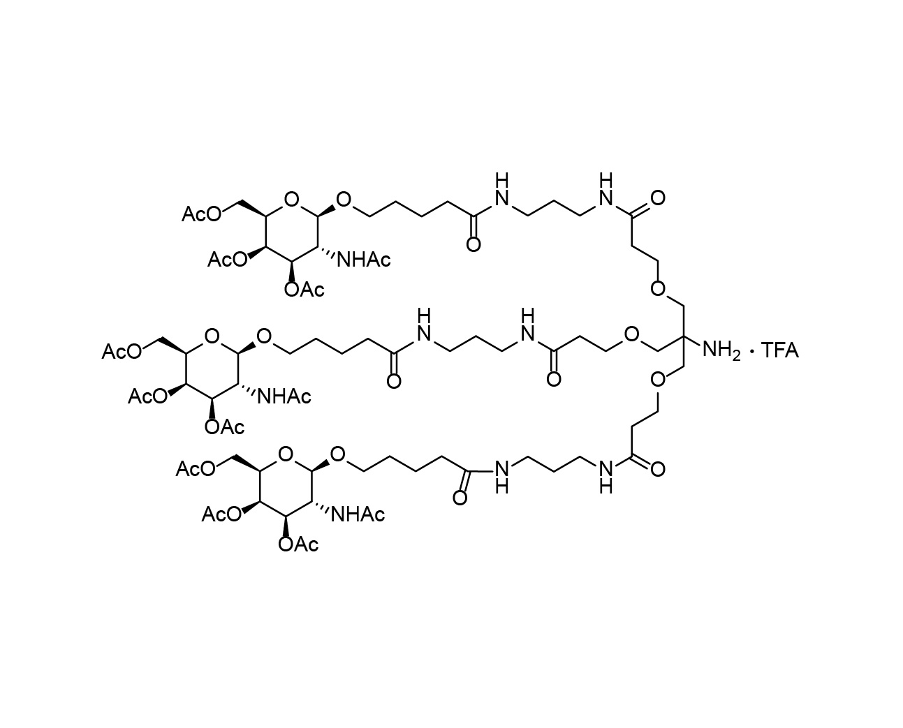 Peracetylated GalNAc-L96-Amine
