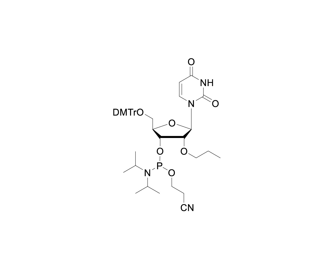 DMTr-2'-O-propyl-rU-3'-CE-Phosphoramidite