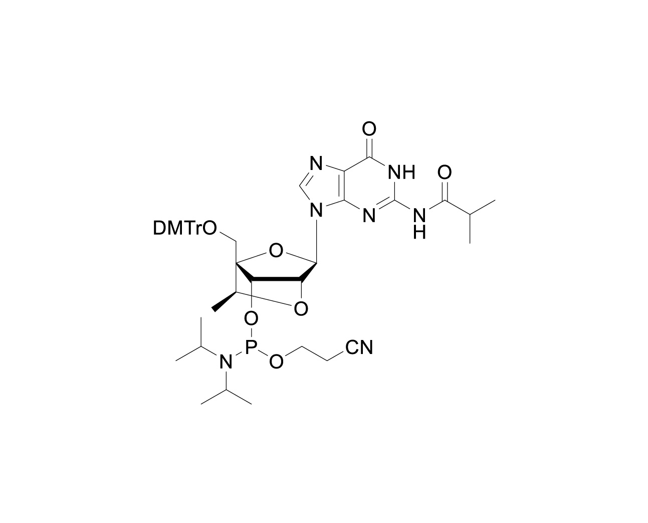 DMTr-S-cEt-rG(iBu)-3'-CE-Phosphoramidite