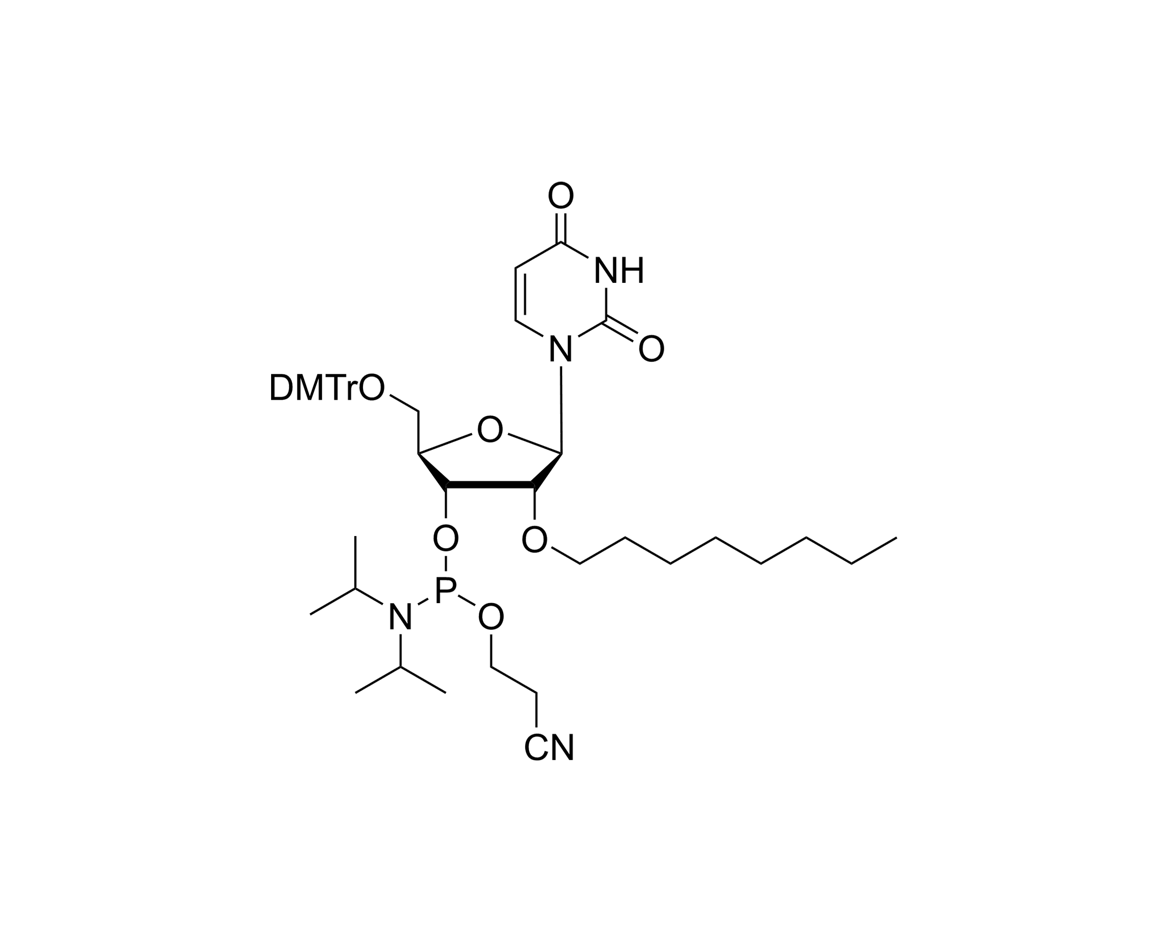 DMTr-2'-O-C8-rU-3'-CE-Phosphoramidite
