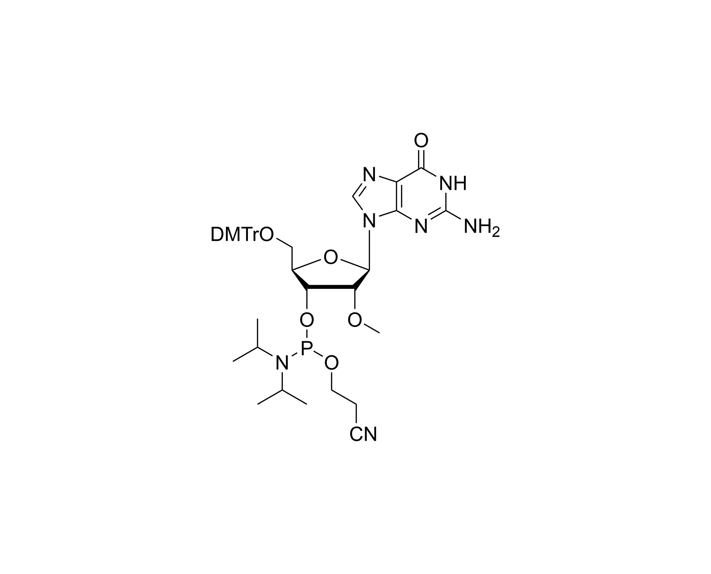 DMTr-2'-O-Me-rG-3'-CE-Phosphoramidite